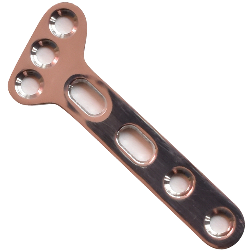 3.5/4.0mm DCP (non locking) T oblique plate